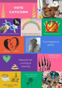 Caticorn flier. A summary of the history and attributes of the mighty caticorn.